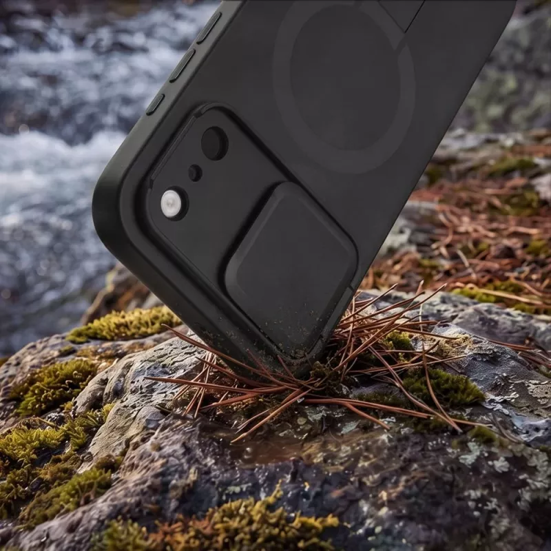 TECH-PROTECT KEVLAR AURA MAGSAFE IPHONE 17 PRO / 18 PRO ΜΑΥΡΟ