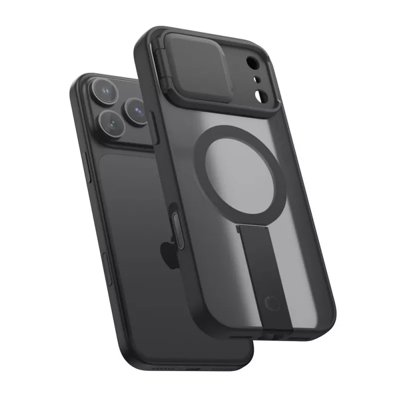 TECH-PROTECT KEVLAR AURA MAGSAFE IPHONE 17 PRO MAX / 18 PRO MAX ΜΑΤ ΜΑΥΡΟ