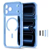 TECH-PROTECT MAGPEAK MAGSAFE CC IPHONE 17 PRO / 18 PRO ανοιχτό μπλε/διαφανές