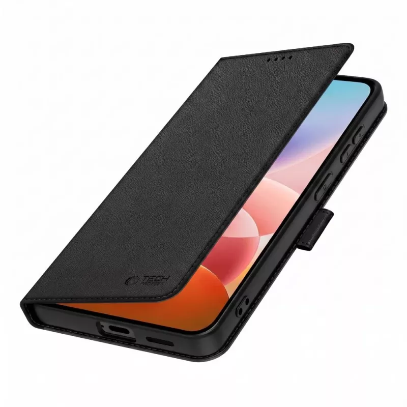 Tech-Protect Θήκη πορτοφόλι για Xiaomi Redmi 17 4G / 5G μαύρο