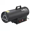 NEO TOOLS 90-085-01 Θερμάστρα υγραερίου 50 kW με θερμοστάτη, IPX4, LPG, ροή αέρα 1000 m³/h, περιλαμβάνει ρυθμιστή και εύκαμπτο σωλήνα