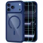 TECH-PROTECT MAGONE MAGSAFE CC + GLASS 2-PACK IPHONE 17 PRO MAX / 18 PRO MAX βαθύ μπλε/διαφανές