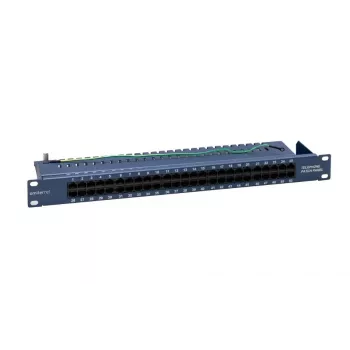 EMITERNET 19 Πάνελ τηλεφώνου/ISDN 50xRJ45 (1U) μπλε FN/TEL/FA850KT5084BK