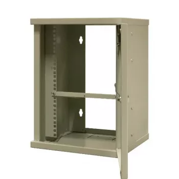 EMITER EM/SH02B5412-08 Light Series 19 ίντσες 12U Ερμάριο δικτύου τοίχου, πόρτα από σκληρυμένο γυαλί, 550×450×590 mm