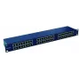 EMITERNET PATCHPANEL 19, 48XRJ45 STP CAT.6 (1U) ΜΕ ΘΗΚΗ, ΜΠΛΕ