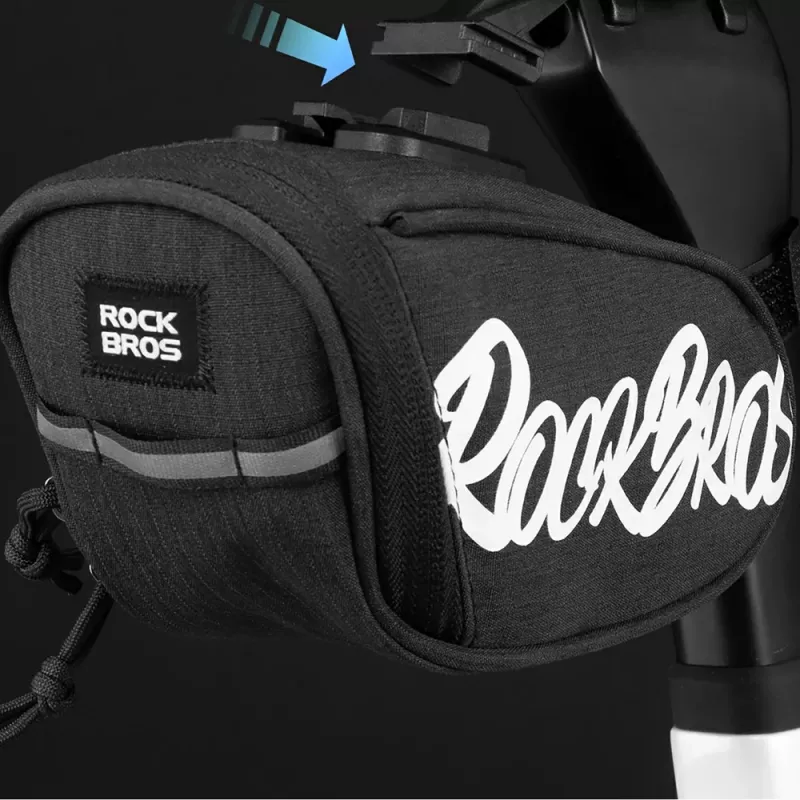 Rockbros G007 Flash Journey Τσάντα σέλας 0,8 l – μαύρη