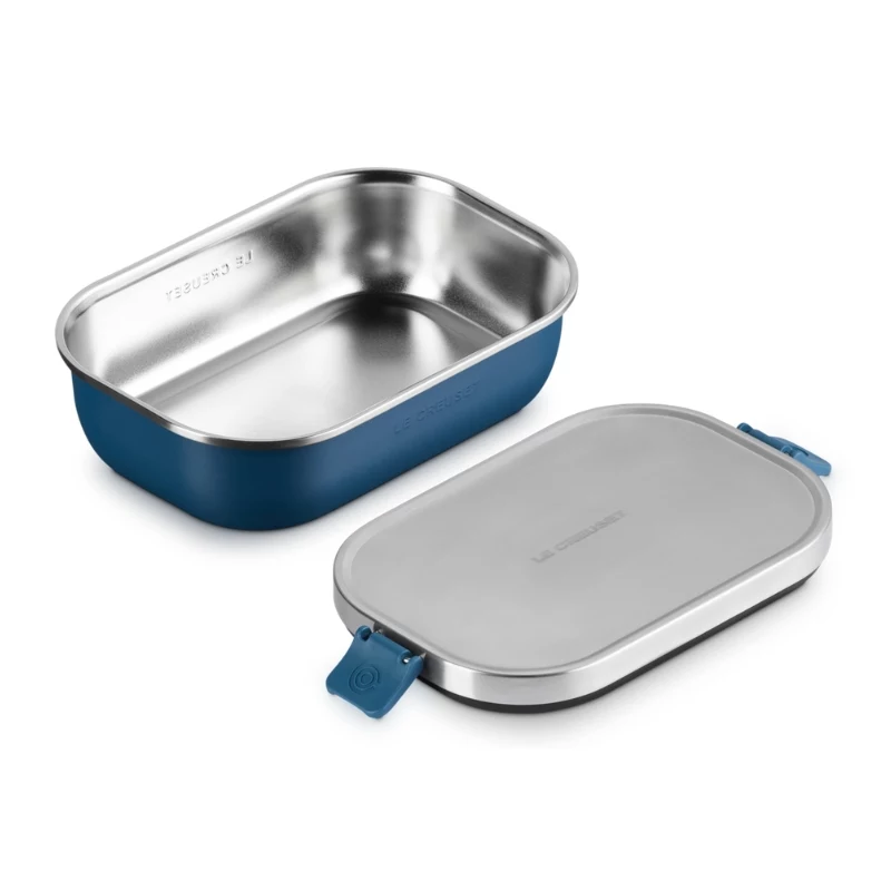 LE CREUSET Τάπερ φαγητού ON THE GO 900 ml μπλε