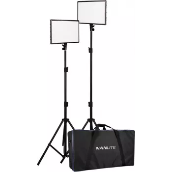 Nanlite LUMIPAD 25 2KIT Bi-Color Κιτ LED Panel με τρίποδα και τσάντα