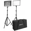 Nanlite LUMIPAD 25 2KIT Bi-Color Κιτ LED Panel με τρίποδα και τσάντα