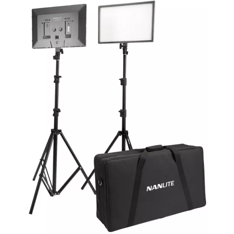 Nanlite LUMIPAD 25 2KIT Bi-Color Κιτ LED Panel με τρίποδα και τσάντα