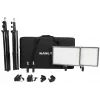 Nanlite LUMIPAD 25 2KIT Bi-Color Κιτ LED Panel με τρίποδα και τσάντα