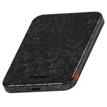 SHARGE CarbonMag 5K Powerbank, 15W Qi, 20W USB-C - 5.000mAh, μαύρο