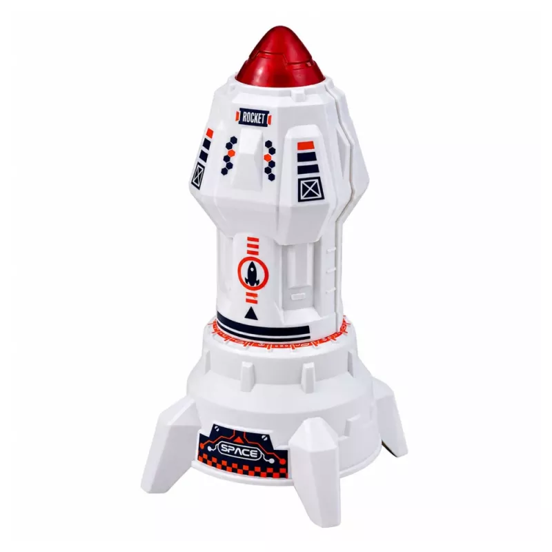 LEAN TOYS Σετ Διαστήματος Πύραυλοι Shuttle Αστροναύτες Μονάδα Φώτα Ήχοι