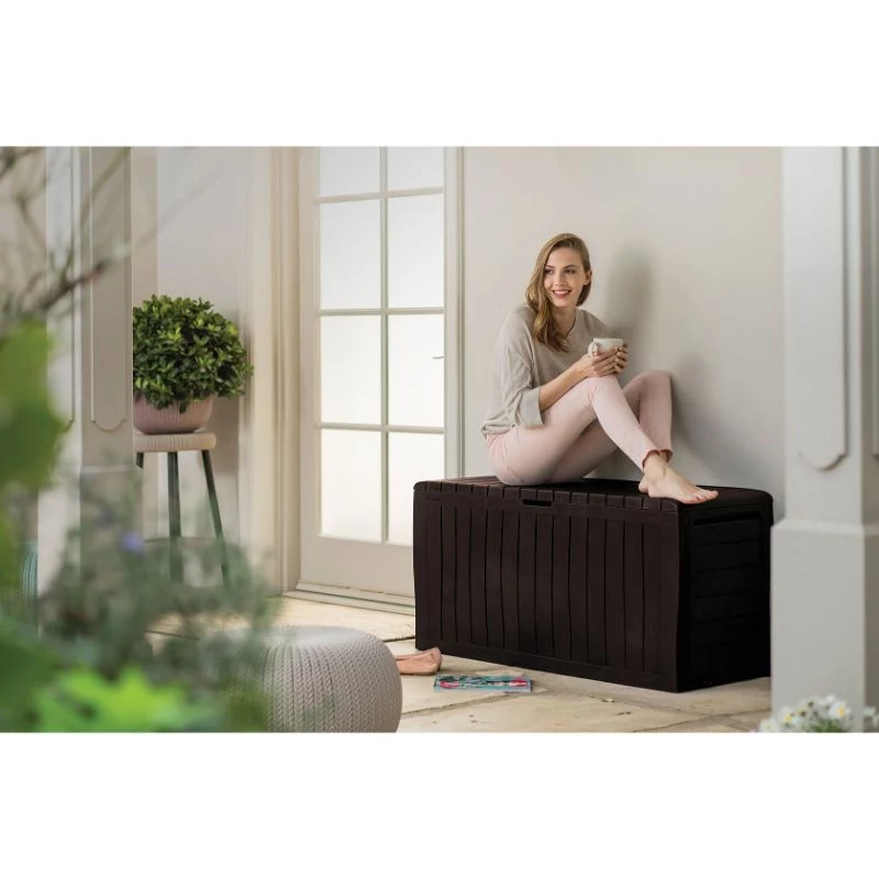 Κουτί αποθήκευσης KETER Marvel Plus 270L καφέ