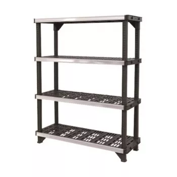 Ράφι 4 επιπέδων KETER Fused 122,1x45,7x152,4cm μαύρο