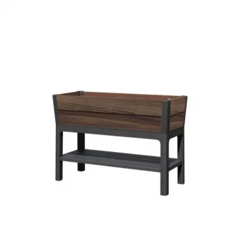 Γλάστρα KETER Deco Elevated Garden Bed 48L καρύδι