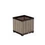 Γλάστρα KETER Deco τετράγωνη Ashwood γλάστρα