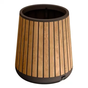 Γλάστρα KETER Deco Conic Venetian Brown