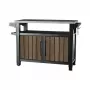 KETER Τραπέζι ψησταριάς Deco Unity XL 207L τόνος καρυδιάς