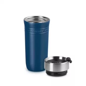 LE CREUSET Θερμός ON THE GO 350 ml μπλε