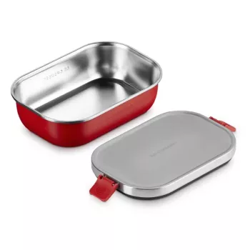 LE CREUSET Τάπερ φαγητού ON THE GO 900 ml κόκκινο