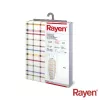 RAYEN Κάλυμμα σιδερώστρας υφασμάτινο Medium XXL Easyclip 150x55cm
