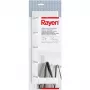 RAYEN Γάντζος πόρτας για κρέμασμα / 5 γάντζοι / λευκό