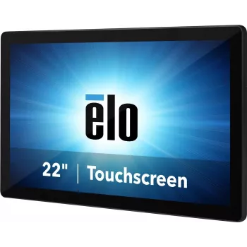 Elo Touch Solutions Elo I-Series 2.0 ESY22i3 - All-in-One (ολοκληρωμένη λύση) - Core i3 8100T / 3,1 GHz - RAM 8 GB - SSD 128 GB - UHD Graphics 630 - GigE - WLAN: 802.11a/b/g/n/ac, Bluetooth 5.0 - Win 10 IoT Enterprise LTSC 64-bit - Οθόνη: LED 54,6 cm (21,5