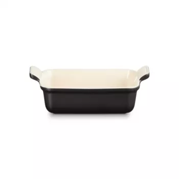 Le Creuset Ορθογώνιο Heritage Stoneware 19x14cm / 1,1L μαύρο