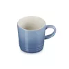 LE CREUSET πορσελάνινη κούπα 350ml γκριζομπλέ