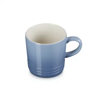 LE CREUSET πορσελάνινη κούπα 350ml γκριζομπλέ