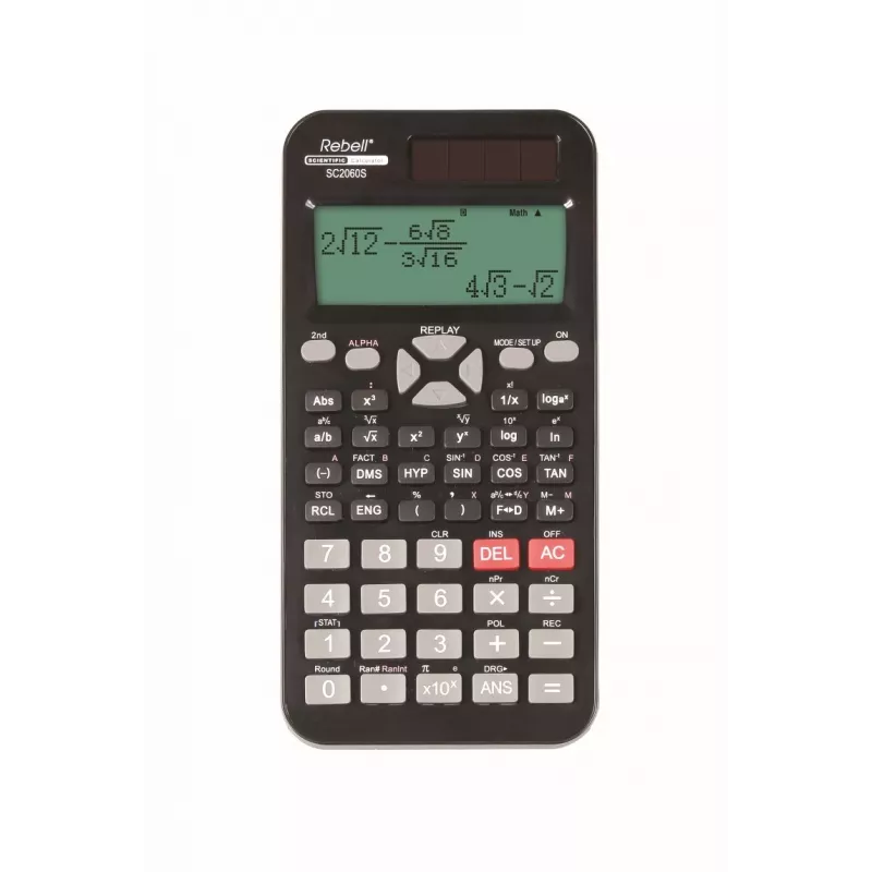 Rebell SC2060S επιστημονική αριθμομηχανή, οθόνη dot matrix, 252 λειτουργίες