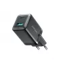 Joyroom JR-TG8 GaN 45W USB-C + USB-A τροφοδοτικό - μαύρο