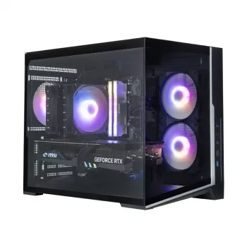 Zalman D30 Μαύρο mATX Mini Tower Κουτί PC με 3x 120mm ARGB ανεμιστήρες και πλαϊνό τμήμα από σκληρυμένο γυαλί