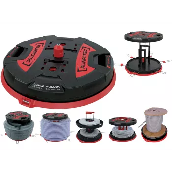 Runpotec X BOARD XB 500X BOARD XB 500TT (Τηλεσκοπικό) Επαγγελματικό Καρούλι Καλωδίων (10187)