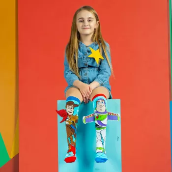 MADMIA Παιδικές Κάλτσες Μέχρι το Γόνατο Κάλτσες Toy Story Toystory Buzz Chudy Woody / Md018