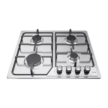 ISEASY MGBG-604C Ελεύθερος Επαγγελματικός Φούρνος Υγραερίου με Φούρνο 65L και Γκριλ, Ανοξείδωτο Ατσάλι