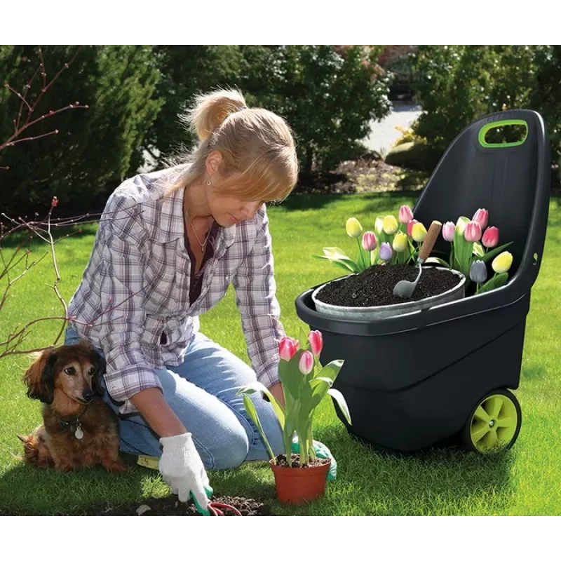 KETER Easy Go XL 62L Σκούρο Γκρι