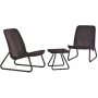 KETER Σετ Επίπλων Κήπου Rio Patio Set Καφέ