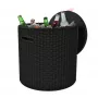 KETER Τραπέζι κήπου/κουτί αποθήκευσης Cool Stool καφέ