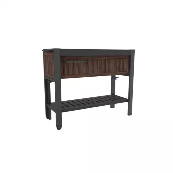 KETER Extendable Party Station τραπέζι πάρτι καρυδί
