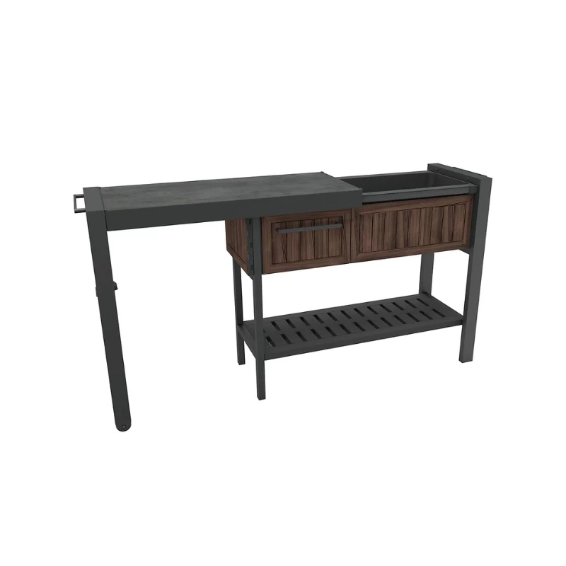 KETER Extendable Party Station τραπέζι πάρτι καρυδί