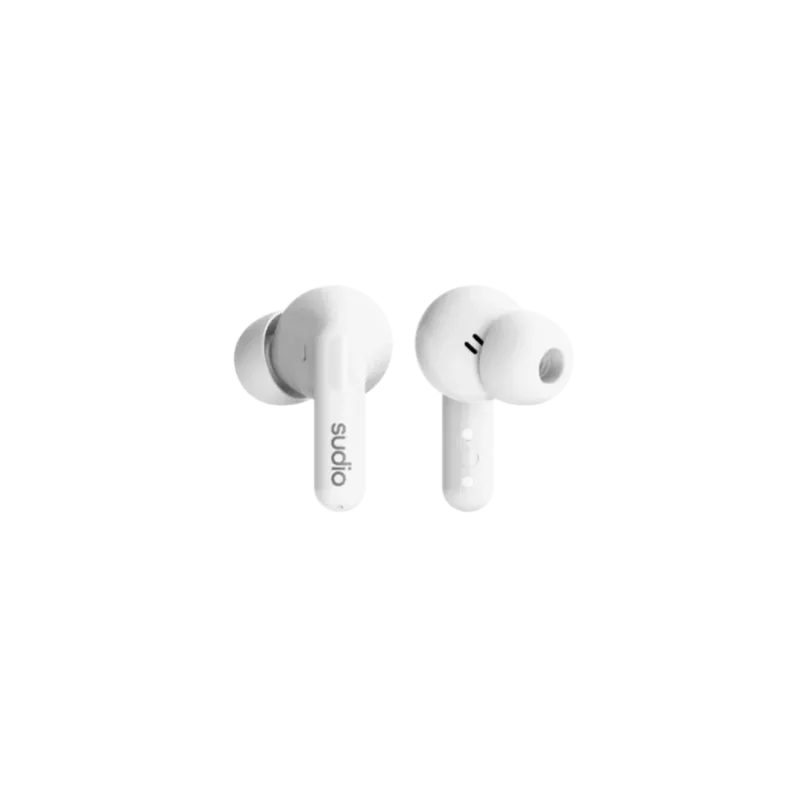 Sudio C8 In-Ear Ακουστικά, ANC, Bluetooth 5.4, Λευκό