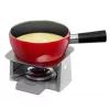 Trisa Swiss Cross Stone Σετ fondue τυριού 2,5L, 6 πιρούνια, Κατσαρόλα πέτρας με rechaud και καυστήρα (7579.75)