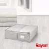 RAYEN Premium γκρι κουτί κλινοσκεπασμάτων 65x55x20cm