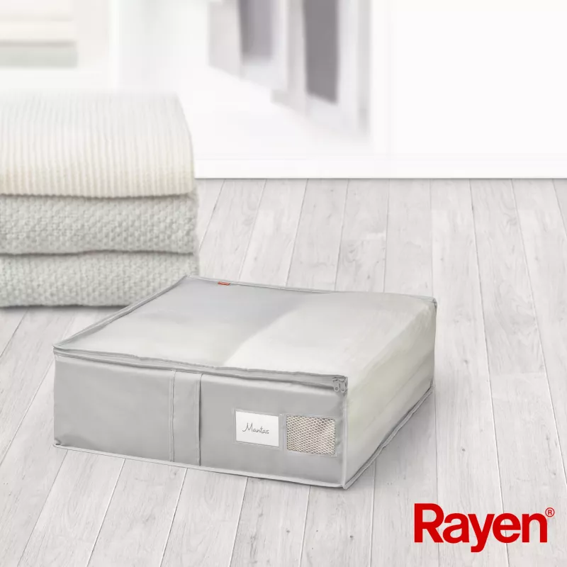 RAYEN Premium γκρι κουτί κλινοσκεπασμάτων 65x55x20cm