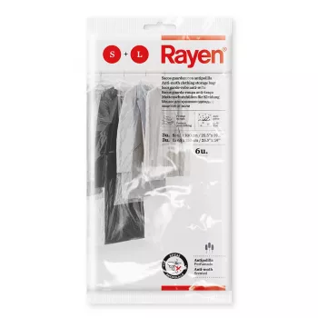 RAYEN Αντικολλητικές σακούλες ρούχων 6 τεμ.