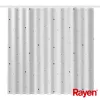 RAYEN Κουρτίνα μπάνιου 180x200cm λευκή, Πολυεστέρας