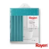 RAYEN Κουρτίνα μπάνιου 180x200cm γαλάζια, Πολυεστέρας