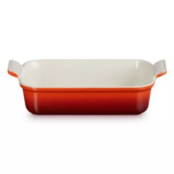 LE CREUSET Ορθογώνιο ταψί Heritage Κεραμικό 26x19cm / 2,4L κόκκινο